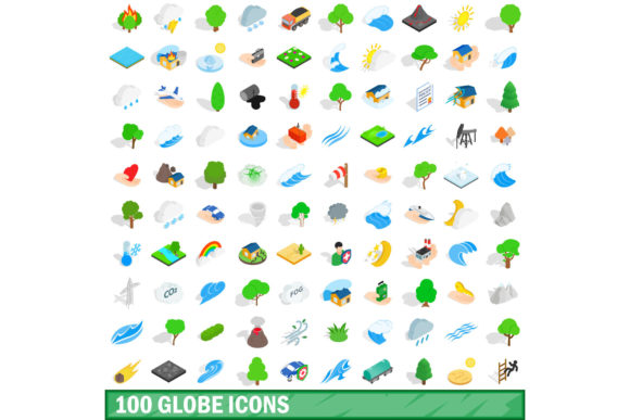100 Globe Icons Set, Isometric 3D Style: What to Know Before You Buy or Use Them