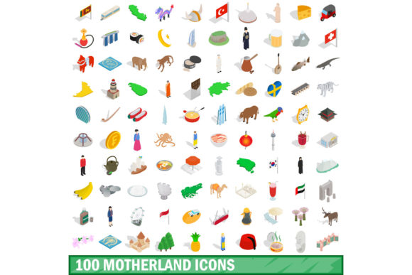 100 Motherland Icons Set: Visual Storytelling for Modern Creators and Professionals