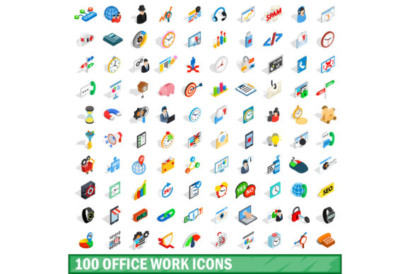 100 Office Work Icons Set: Choosing the Right Visual Toolkit for Your Projects