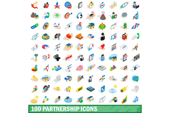 100 Partnership Icons Set: Choosing and Using Them Smartly