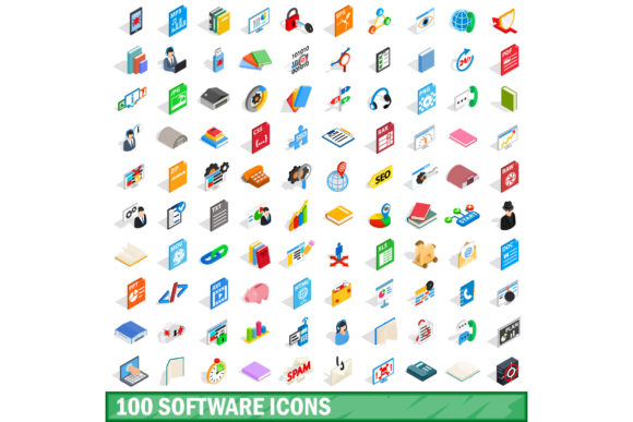 100 Software Icons Set: Essential Toolkit for Modern Projects