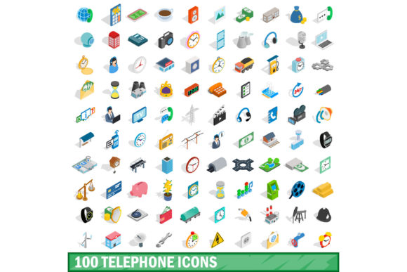 Exploring the Versatility of a 100 Telephone Icons Set for Modern Communication Design