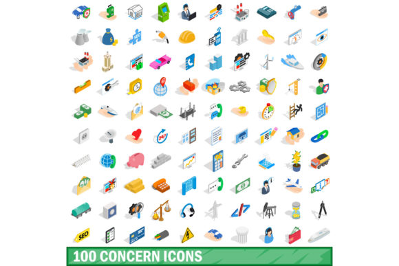 How the 100 Concern Icons Set Helps You Communicate, Empathize, and Solve Problems Effectively