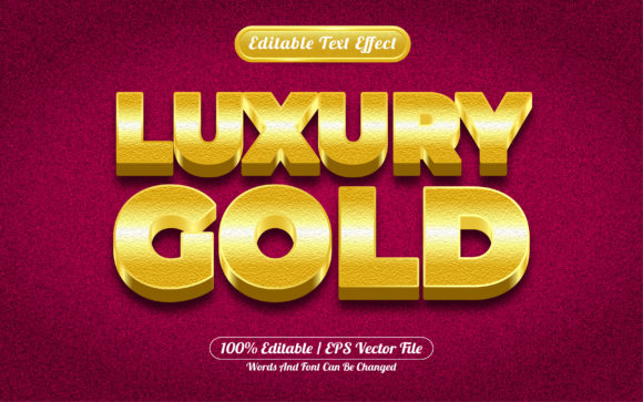 How the Luxury Gold 3D Text Effect Elevates Visual Content Across Industries