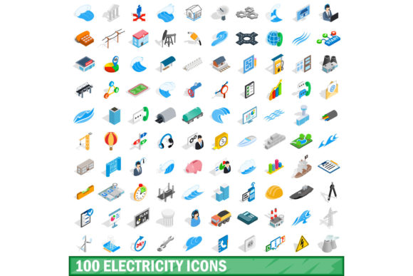 How to Use the 100 Electricity Icons Set to Improve Communication and Planning
