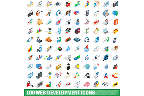 Isometric Precision: Why the 100 Web Development Icons Set Is Redefining Digital Workflows