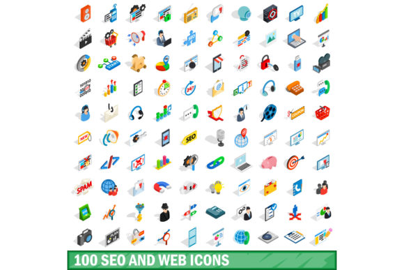 The 100 SEO and Web Icons Set as a Strategic Tool for Digital Precision