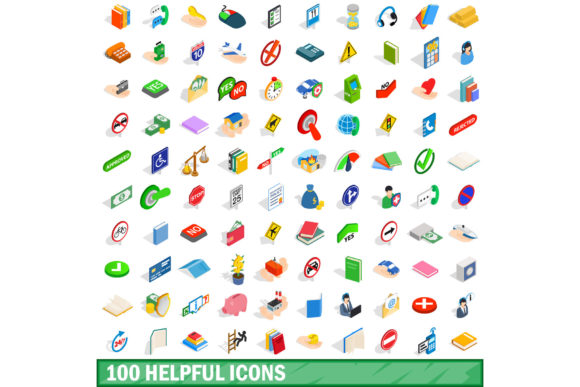 The Power of Visual Communication: Why a 100 Helpful Icons Set Matters