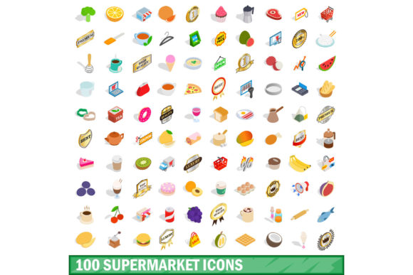 The Right Way to Use a 100 Supermarket Icons Set: Avoiding Common Design Pitfalls