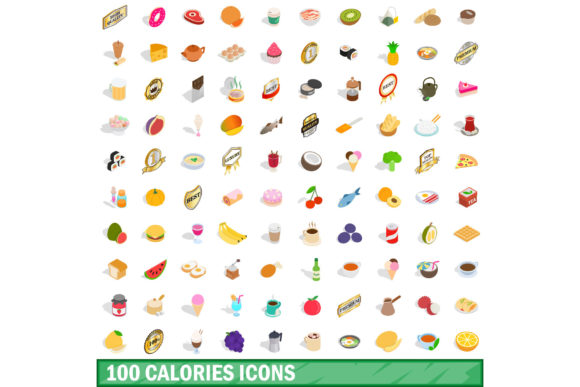 Understanding the 100 Calories Icons Set: A Visual Guide to Portion Control