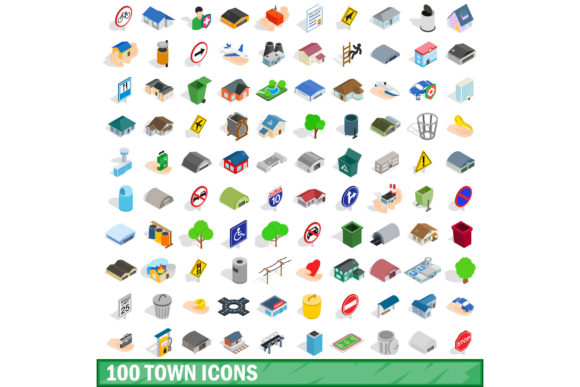 Understanding the 100 Town Icons Set in Isometric 3D Style: A Practical Guide for Designers and Developers
