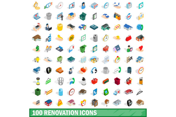 Unlocking Visual Clarity: The Power of a Comprehensive Renovation Icon Set