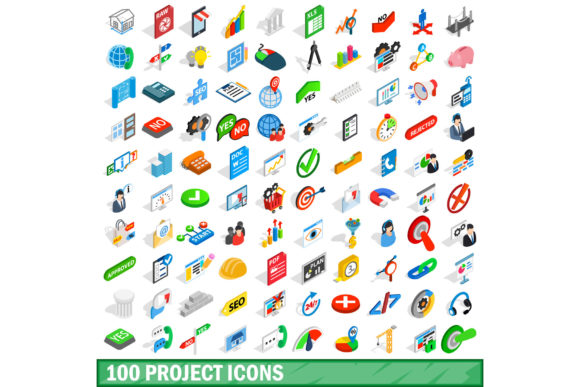 Unlocking Visual Communication: The Power of a 100 Project Icons Set