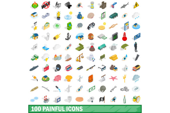 Why the 100 Painful Icons Set is a Game-Changer for UX Design and Visual Storytelling